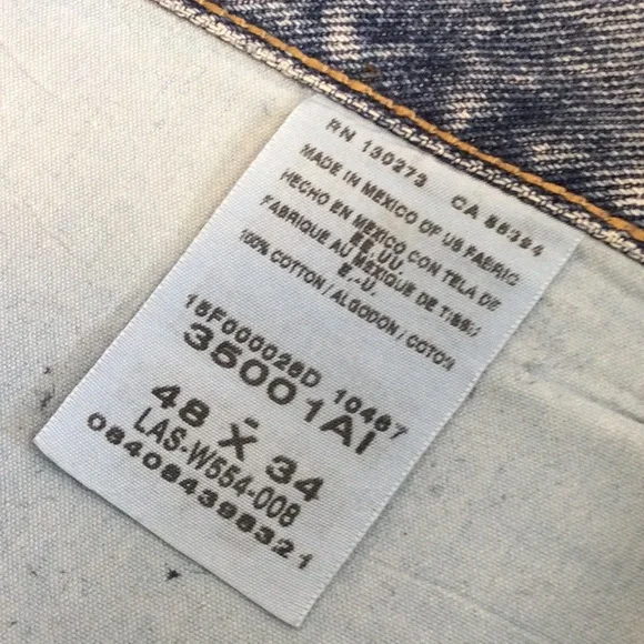 Wrangler Rugged Wear Jeans 48x34 - Picture 14 of 15